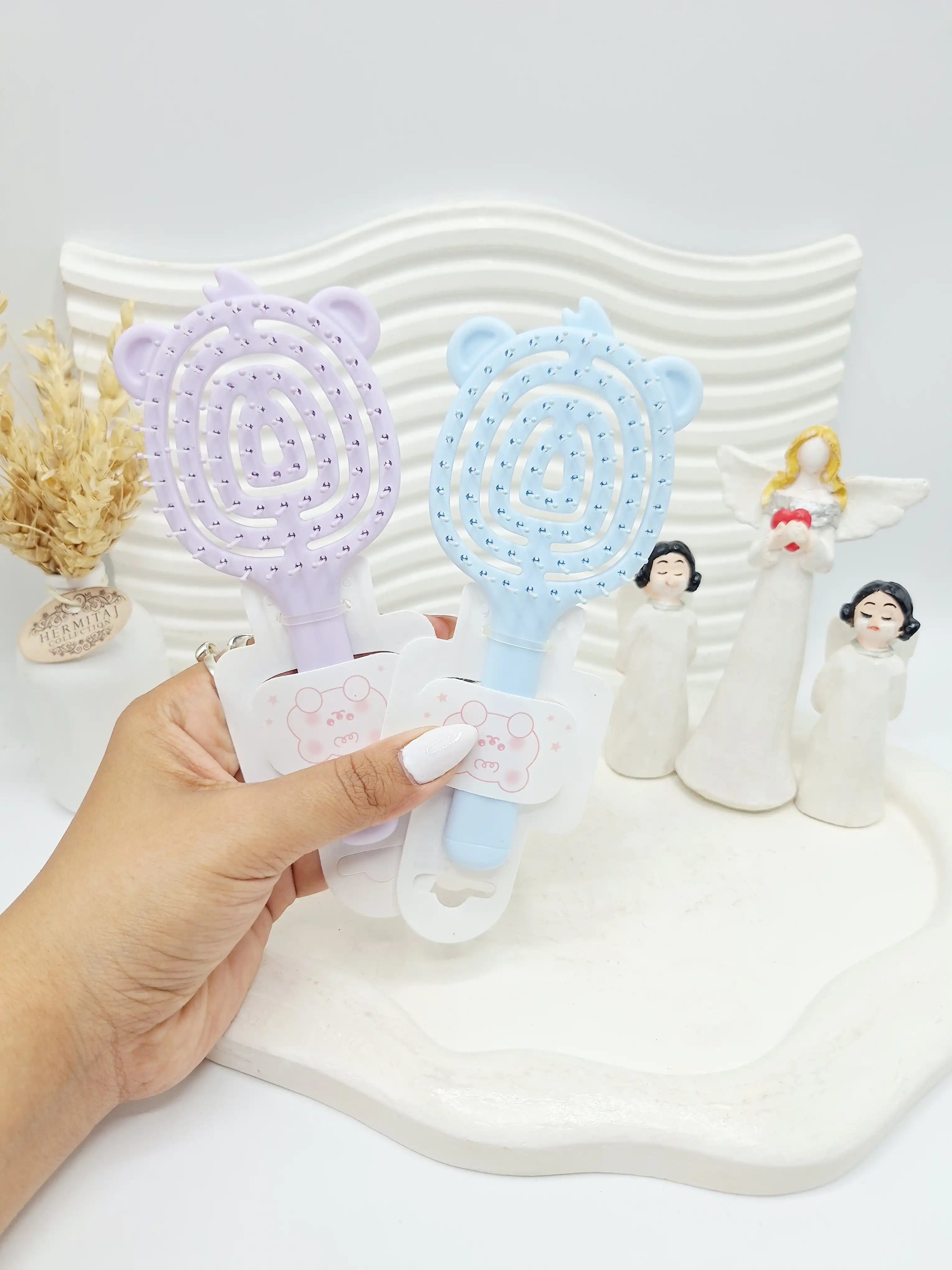 برس مو فانتزی طرح گربه کد 6011