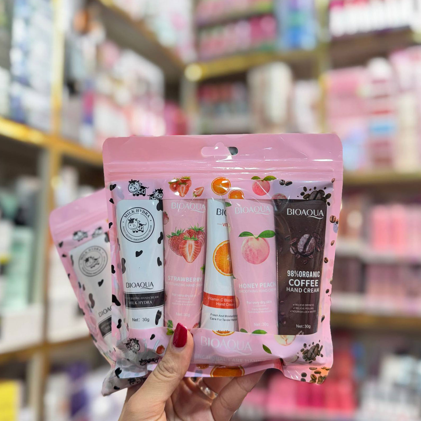 کرم دست میکس ۵ عددی بیوآکوا | BIOAQUA Hand Cream Set
